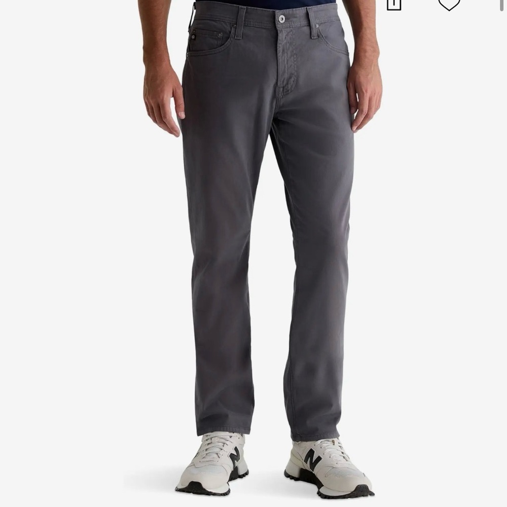 Ag Adriano Goldschmied Men's Everett slim straight Slate Gray Jeans
